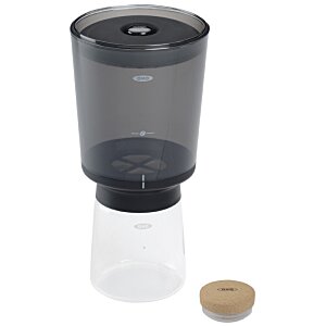 Additional Image 1 - a black plastic container with a black lid
