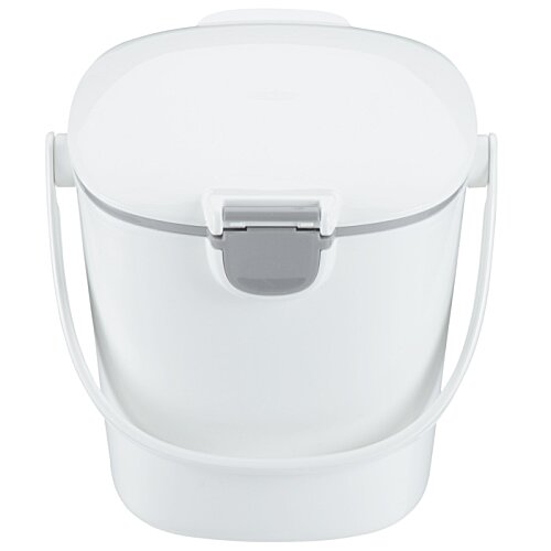 Additional Image 2 - a white plastic bucket with a handle