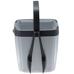 Additional Image 1 - a white bucket with black handles