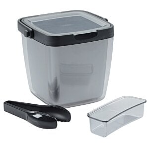 Additional Image 3 - a grey and black container