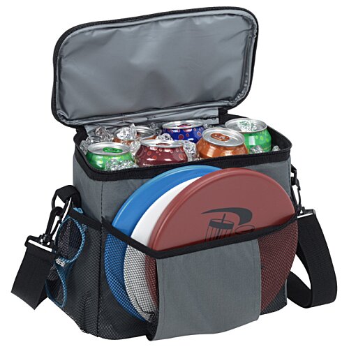 Additional Image 3 - a cooler bag with a frisbee and a frisbee