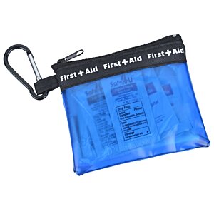 Additional Image 1 - a blue bag with black trim