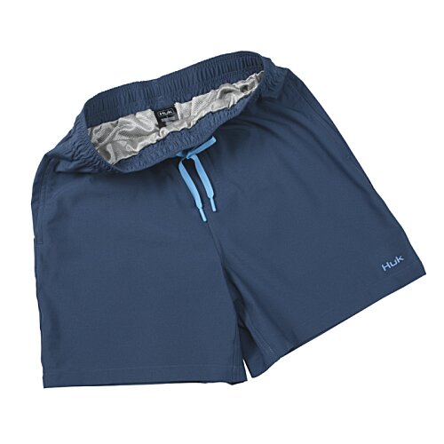 Additional Image 3 - a blue shorts with a hood