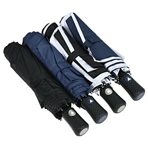 Additional Image 4 - a blue and black umbrellas