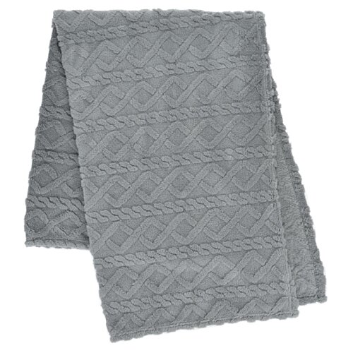 Additional Image 2 - a folded grey towel on a white background