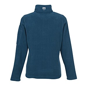 Additional Image 1 - a blue turtleneck sweater