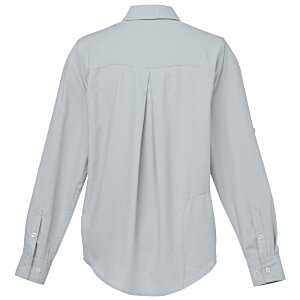 Additional Image 1 - a back view of a white shirt