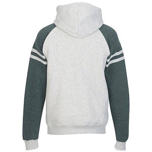 Additional Image 1 - a white and grey hoodie