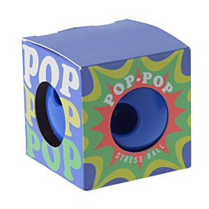 Additional Image 4 - a blue cube with a hole in it