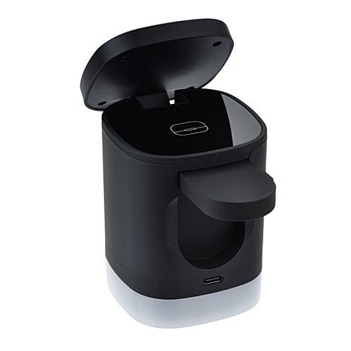 Additional Image 2 - a black container with a lid