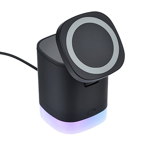 Additional Image 4 - a black and white device with a cord