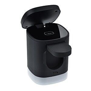 Additional Image 2 - a black container with a lid