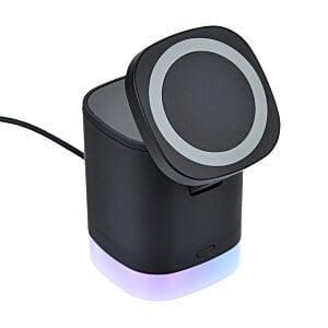 Additional Image 4 - a black and white device with a cord