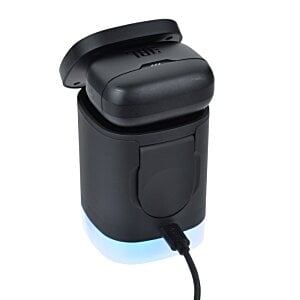 Additional Image 6 - a black charger with a cord