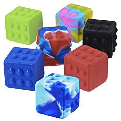 a group of colorful cubes