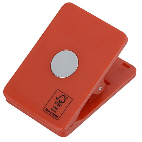 Additional Image 5 - a red clip with a white circle