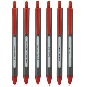 Additional Image 3 - a group of red pens
