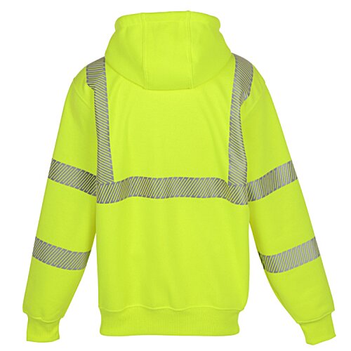 Additional Image 1 - a yellow jacket with grey stripes
