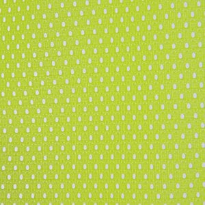 Additional Image 2 - a green and white polka dot fabric