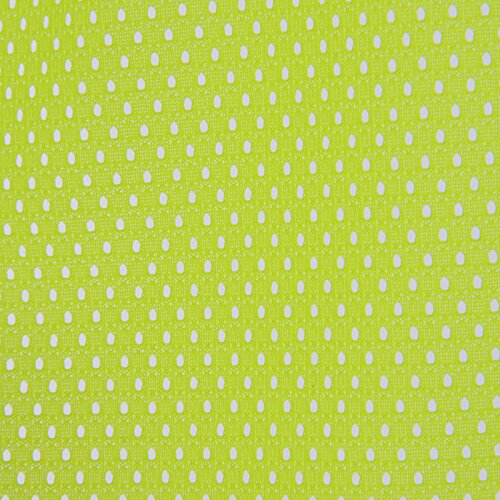 Additional Image 2 - a green and white polka dot fabric