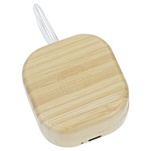 Additional Image 2 - a wooden square object with a white handle