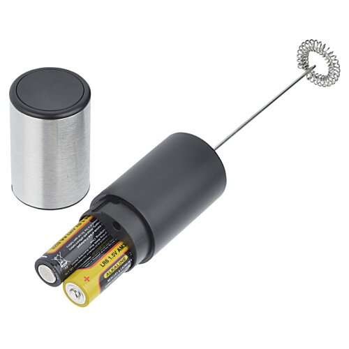 Additional Image 3 - a black and silver cylinder with a black cap