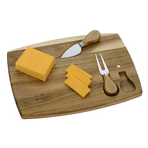 Additional Image 2 - a cutting board with cheese and knife