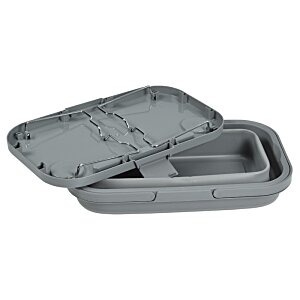 Additional Image 6 - a grey plastic container with a lid open