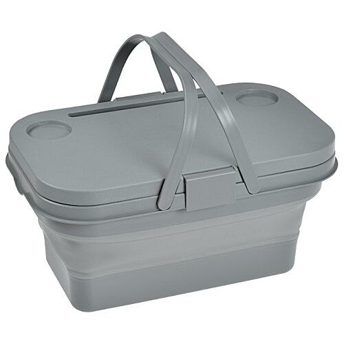 Additional Image 1 - a grey plastic container with a handle