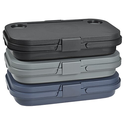 Additional Image 7 - a stack of plastic suitcases