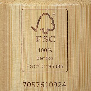 Additional Image 4 - a close up of a wood container