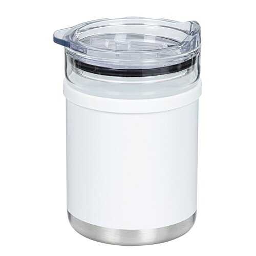 Additional Image 2 - a white container with a clear lid