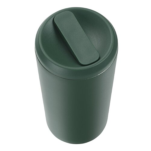 Additional Image 3 - a green plastic cup with a lid