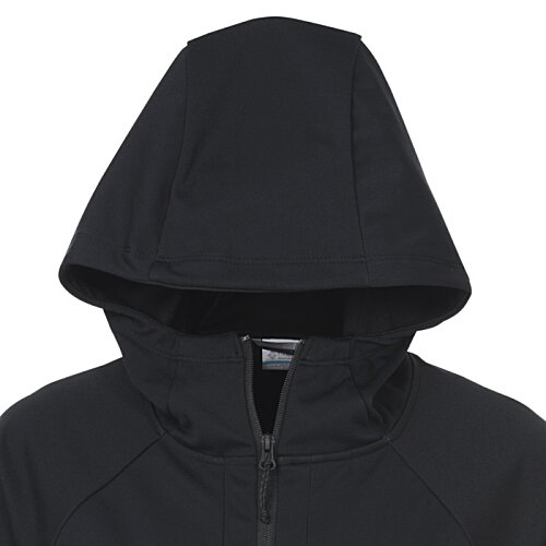 Additional Image 2 - a black hooded jacket with a hood
