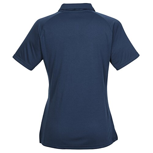 Additional Image 1 - a back view of a blue shirt
