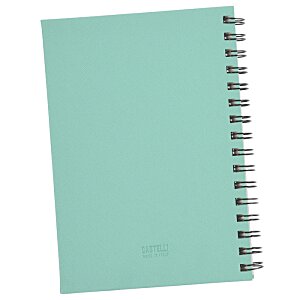 Additional Image 2 - a green notebook with black spirals