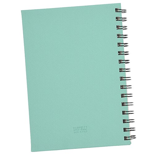Additional Image 2 - a green notebook with black spirals