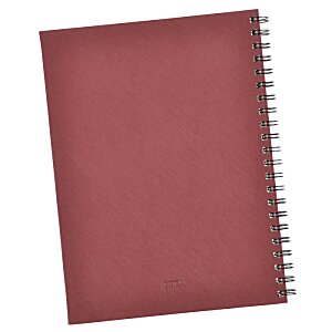 Additional Image 2 - a red notebook with a spiral bound