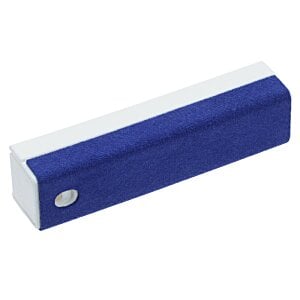 Additional Image 1 - a blue and white pencil sharpener