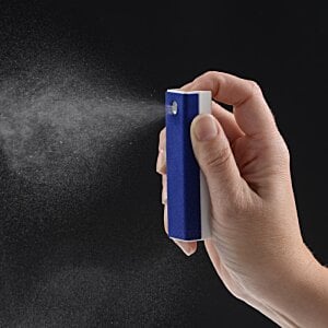 Additional Image 4 - a hand holding a blue container with white smoke coming out of it