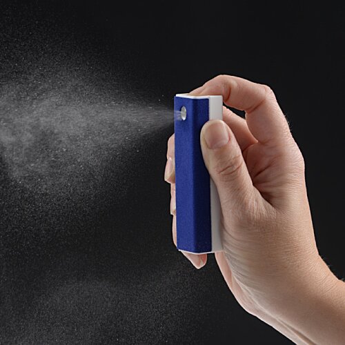Additional Image 4 - a hand holding a blue container with white smoke coming out of it