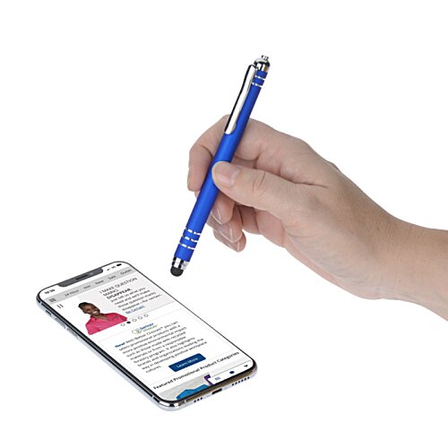 Additional Image 5 - a hand holding a pen over a cell phone