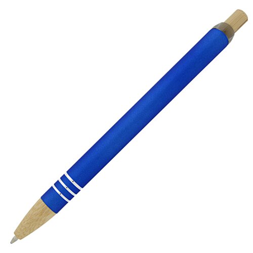 Additional Image 3 - a blue pencil with a white cap