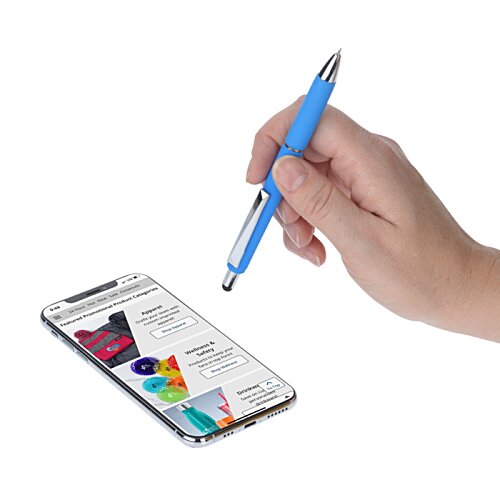 Additional Image 4 - a hand holding a pen over a cell phone