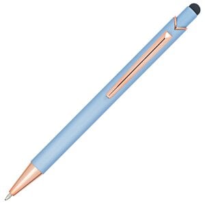 Additional Image 2 - a blue pencil with a pink handle
