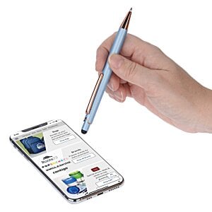 Additional Image 4 - a hand holding a pen over a cell phone