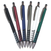 a group of pens in a fan