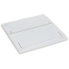 Additional Image 4 - a white square object with a white border