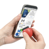 a person holding a phone