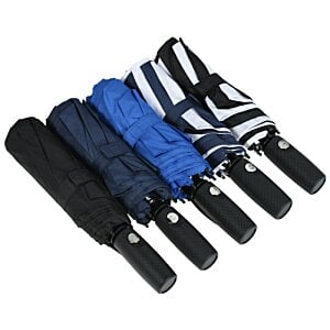 Additional Image 1 - a blue and black umbrellas